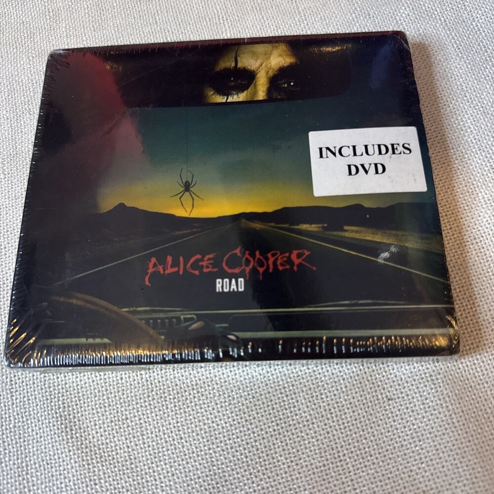 ALICE COOPER Cd ROAD With DVD Live At Hellfest 2022 New Sealed Import